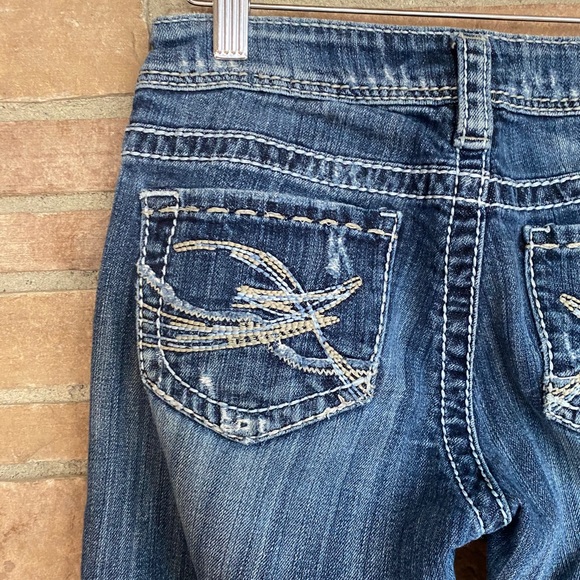 Short En Jean Silver Jeans Co. Berkley – Taille 26 – Bleu Vieilli – Neuf Avec étiquettes